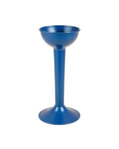 Spruce Crest Empty Candle Holder - Blue