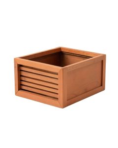 Cedar Canyon Empty Furniture-Style Litter Enclosure - Terracotta (synthetic illustration; no displayed measurements)