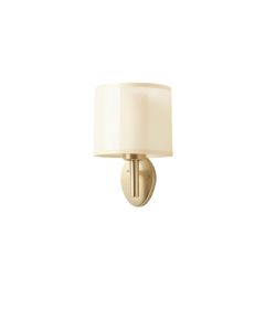 Alder Bluff Wall Sconce Mounted On A Plain Wall - Cream (synthetic illustration; no displayed measurements)