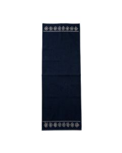 Dune Bend Narrow Runner Rug - Navy
