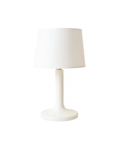 Addis 23 '' White Table Lamp (synthetic illustration; no displayed measurements)