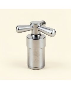 Kohler Artifacts Thermostatic Valve Trim With Cross Handle (synthetic illustration; no displayed measurements)