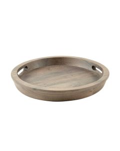 Fern Bend Serving Tray - Gray (synthetic illustration; no displayed measurements)