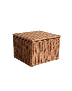 Meuric Water Resistant Wicker Deck Box
