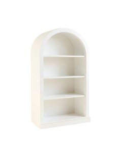 Alder Field Freestanding Bookcase - White
