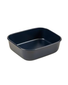 Rowan Branch Empty Under-Desk Cable Tray - Navy (synthetic illustration; no displayed measurements)