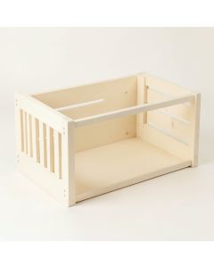 Moss Dell Empty Furniture-Style Pet Crate - Cream (synthetic illustration; no displayed measurements)
