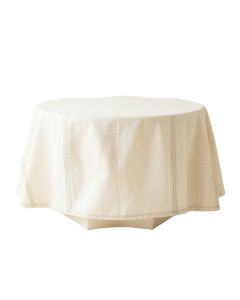Clay Crest Flat Bed Sheet - Ivory