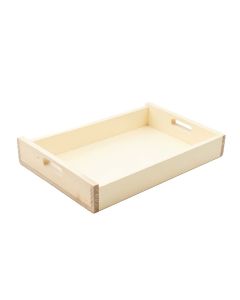 Maple Branch Serving Tray - Cream (synthetic illustration; no displayed measurements)