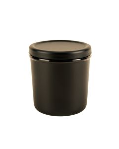 River Bluff Storage Canister With Lid - Black