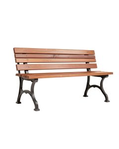 Amarillo Rose Wood And Cast Iron Park Bench