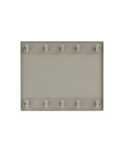 Reed Bridge Empty Wall-Mounted Tool Organizer Panel - Gray (synthetic illustration; no displayed measurements)