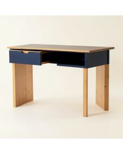 Olive Bend Writing Desk - Navy (synthetic illustration; no displayed measurements)