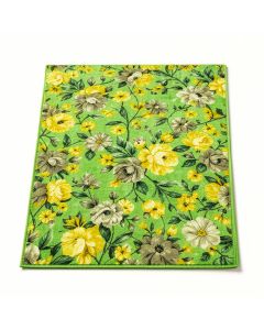 Wright Floral Green/Yellow/Gray/Teal Blue Indoor/Outdoor Area Rug (synthetic illustration; no displayed measurements)