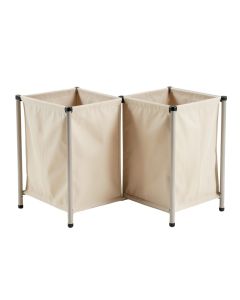 Rowan Canyon Laundry Sorting Station With Plain Removable Bags - Beige