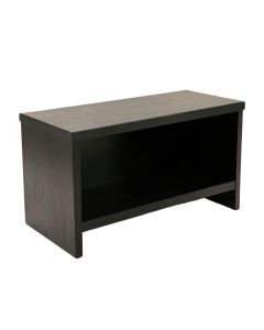 Hazel Brook Shoe Storage Bench - Black