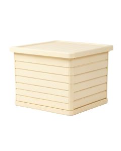 Spruce Bluff Closed Outdoor Storage Box - Ivory (synthetic illustration; no displayed measurements)