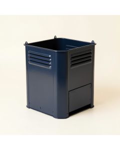 Vale Canyon Closed Garden Compost Bin - Navy (synthetic illustration; no displayed measurements)