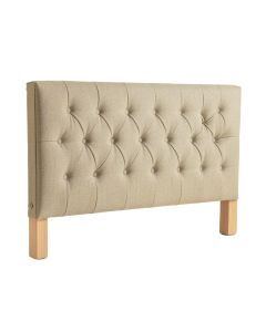 Hillenbrand Tufted Linen Upholstered Wingback Headboard