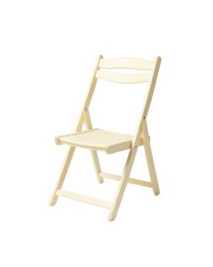 Spruce Branch Folding Outdoor Chair - Cream (synthetic illustration; no displayed measurements)