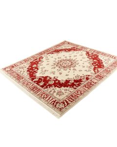Totterdown Power Loom Ivory/Red Rug