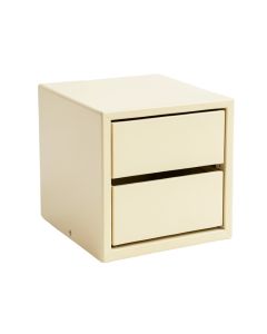 Maple Branch Small-Parts Storage Drawer Cabinet - Cream (synthetic illustration; no displayed measurements)