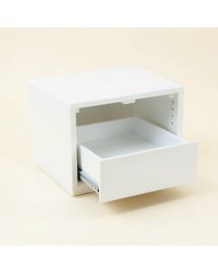 Olive Arc Small-Parts Storage Drawer Cabinet (synthetic illustration; no displayed measurements)