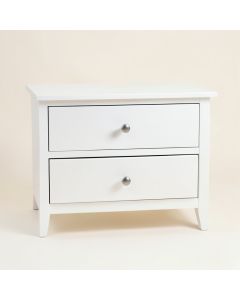 Lechner 2 - Drawer Nightstand In White (synthetic illustration; no displayed measurements)