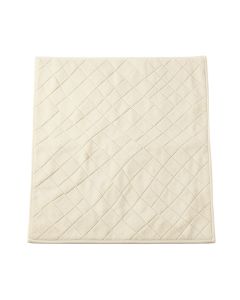 Hazel Edge Bath Mat - Ivory