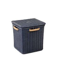 Spruce Arc Laundry Hamper - Navy (synthetic illustration; no displayed measurements)