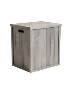 Harbor Crest Closed Outdoor Storage Box - Gray