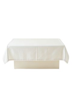 Aspen Bluff Flat Bed Sheet - White