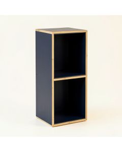 Juniper Canyon Narrow Cubby Tower - Navy (synthetic illustration; no displayed measurements)