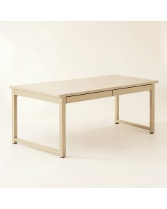 Laurel Brook Empty Workshop Workbench - Beige (synthetic illustration; no displayed measurements)