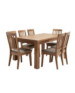 Gildo 5 - Piece Solid Wood Dining Set