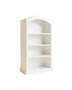 River Bend Freestanding Bookcase - White (synthetic illustration; no displayed measurements)