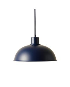 Pine Bridge Pendant Light Suspended From One Plain Cable - Navy (synthetic illustration; no displayed measurements)
