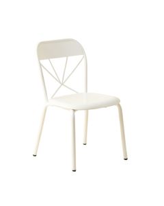 Slate Bluff Dining Chair - White (synthetic illustration; no displayed measurements)