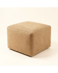 Liberty 18 '' Wide Square Pouf Ottoman (synthetic illustration; no displayed measurements)