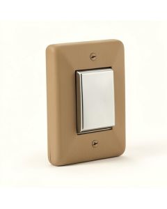 Hand Hammered 1-Gang Toggle Light Switch Wall Plate (synthetic illustration; no displayed measurements)