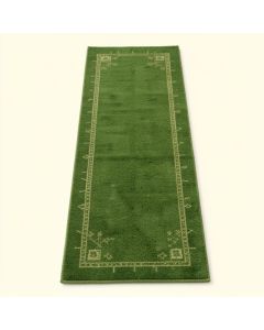 Juniper Bend Narrow Runner Rug - Green (synthetic illustration; no displayed measurements)