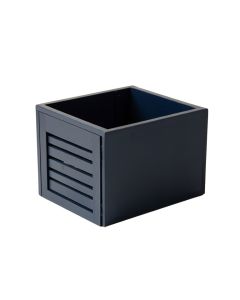 Brook Brook Empty Furniture-Style Litter Enclosure - Navy