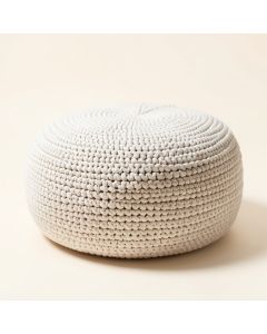 Knitted Pouf (synthetic illustration; no displayed measurements)