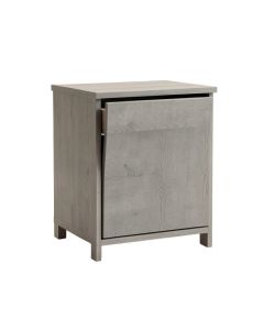 Rowan Canyon Freestanding Pull-Out Hamper Cabinet - Gray