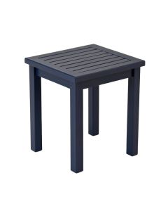 Alder Brook Compact Balcony Table - Navy (synthetic illustration; no displayed measurements)