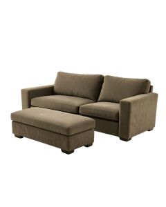Conant 58.27 '' Wide Reversible Sofa & Chaise With Ottoman (synthetic illustration; no displayed measurements)