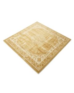 Charter Abstract Cream/Gold Area Rug