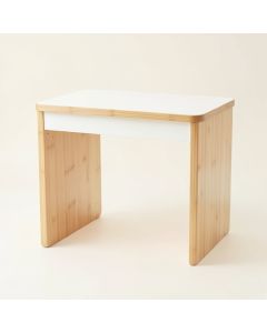 Dune Bluff Small Writing Desk - White (synthetic illustration; no displayed measurements)