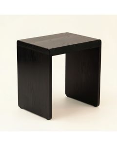 Fern Crossing Side Table - Black (synthetic illustration; no displayed measurements)