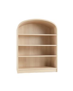 Willow Brook Freestanding Bookcase - Beige